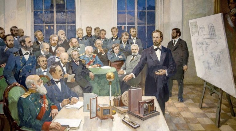 12 марта 1896 года русскими учёными была передана первая в мире радиограмма.